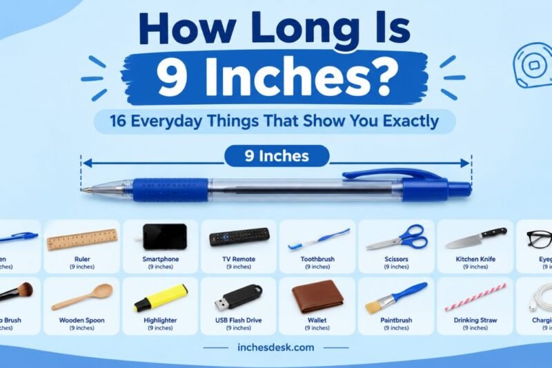 How Long Is 9 Inches? 16 Everyday Things That Show You Exactly
