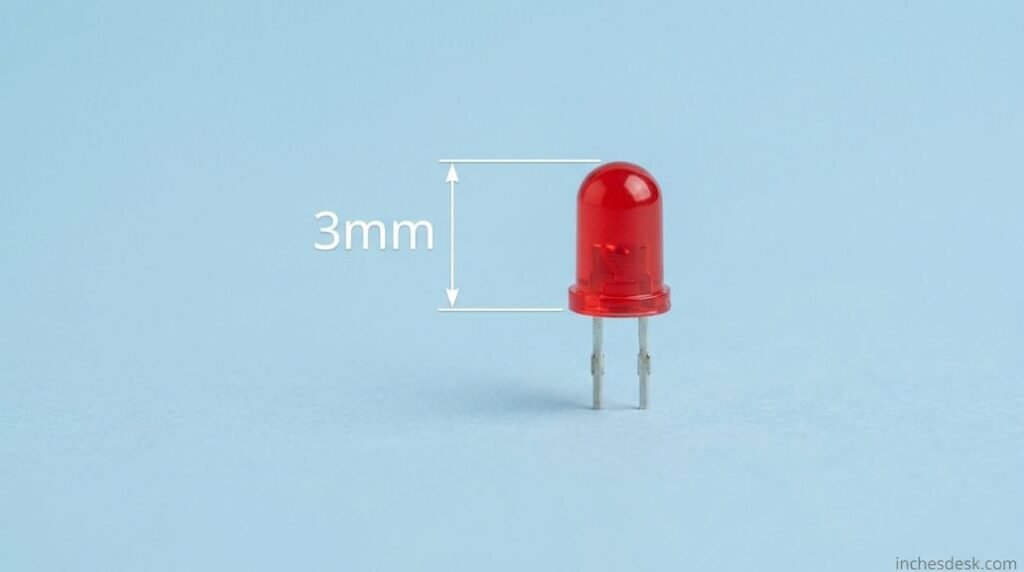 A Standard 3mm LED
