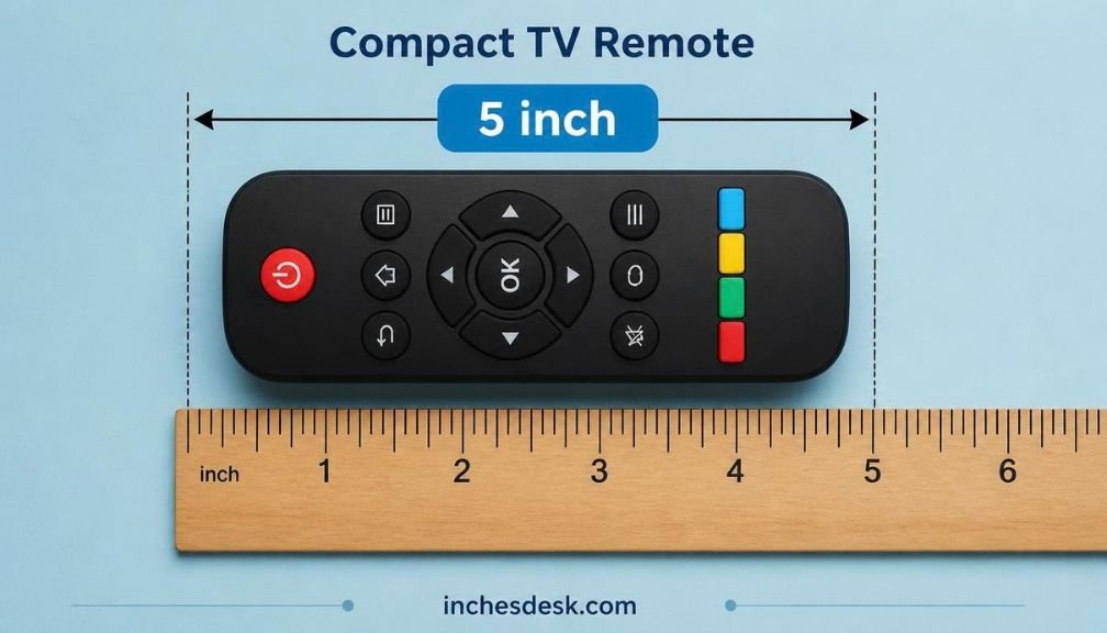 Compact TV Remote