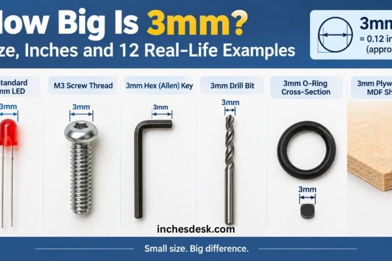 How Big Is 3mm? Size, Inches and 11 Real Life Examples