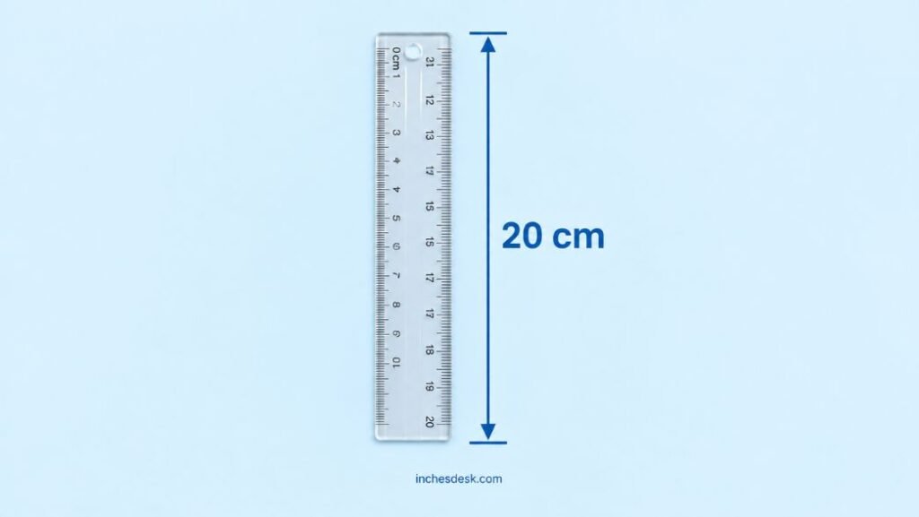 Plastic Pocket Ruler