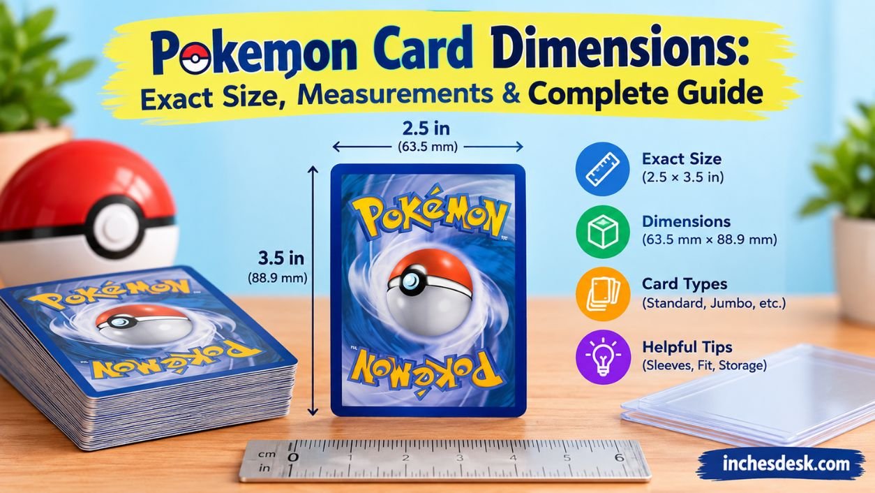 Pokemon Card Dimensions