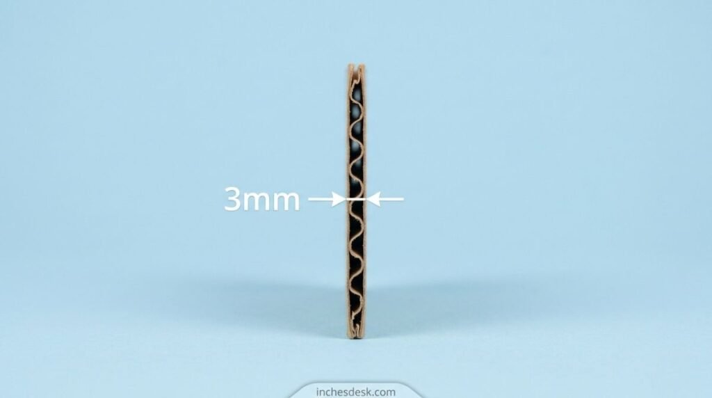 Single-Wall Corrugated Cardboard (B-Flute)