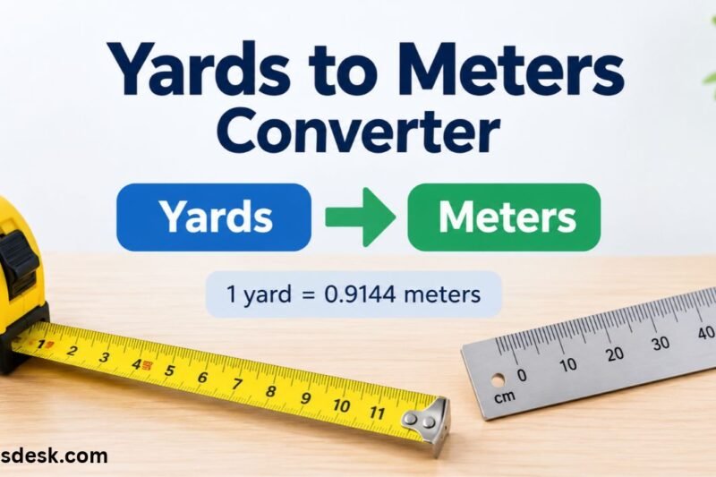 Yards to Meters Converter