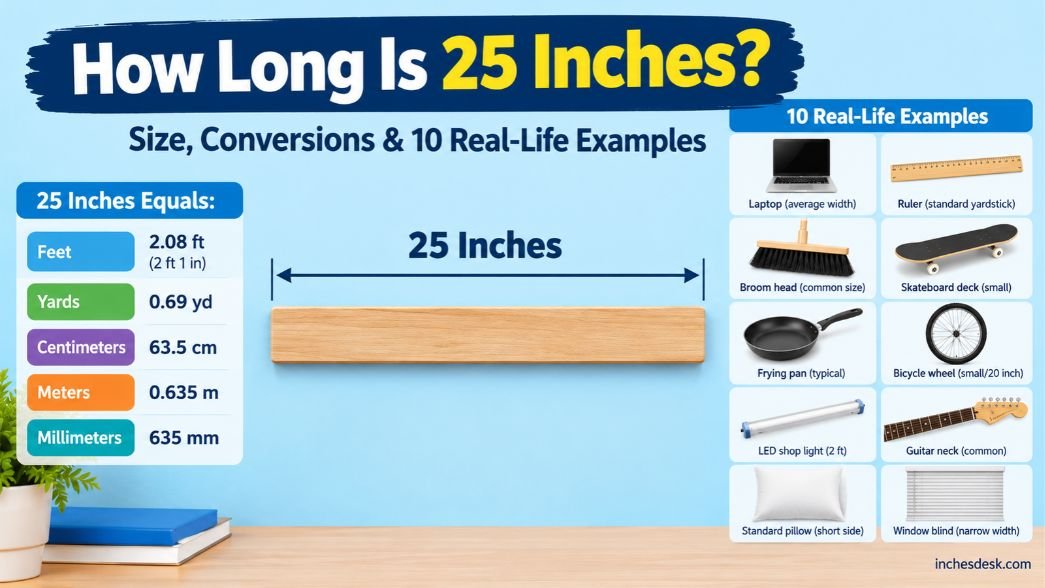 25 Inches