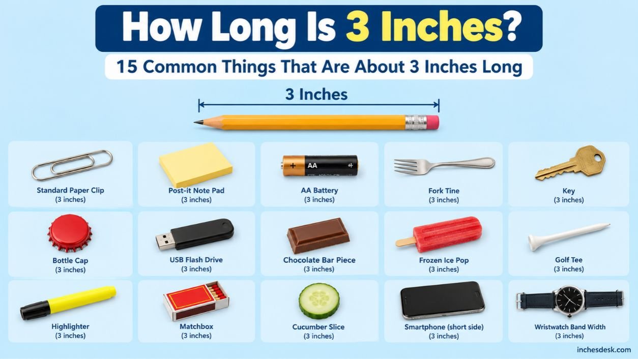 3 Inches