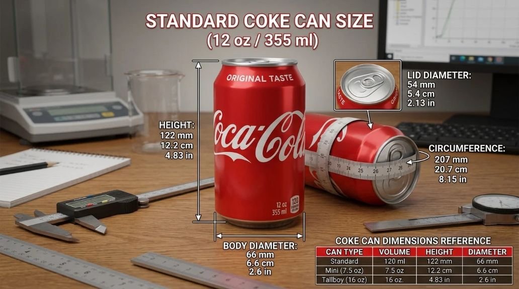 Coke Can Size