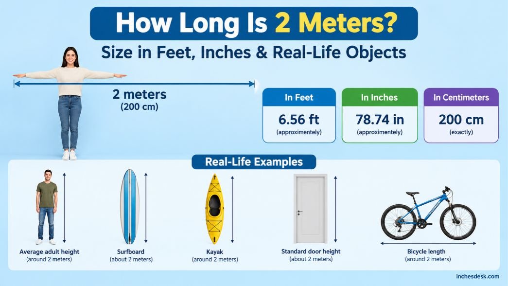 How Long Is 2 Meters