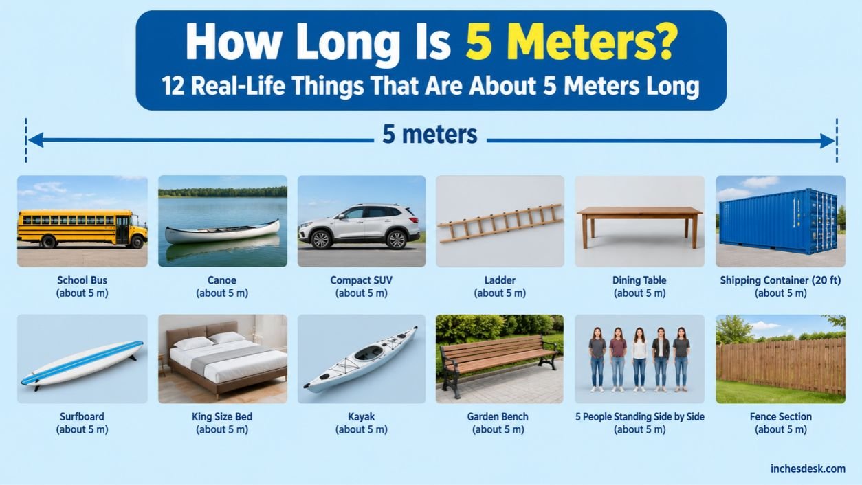 How Long Is 5 Meters