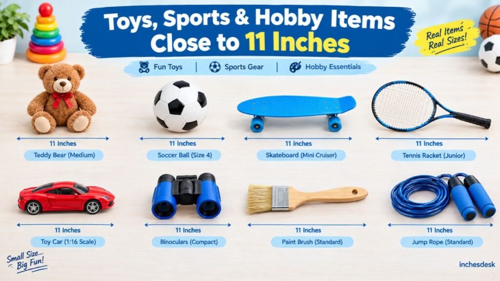 Toys, Sports & Hobby Items Close to 11 Inches